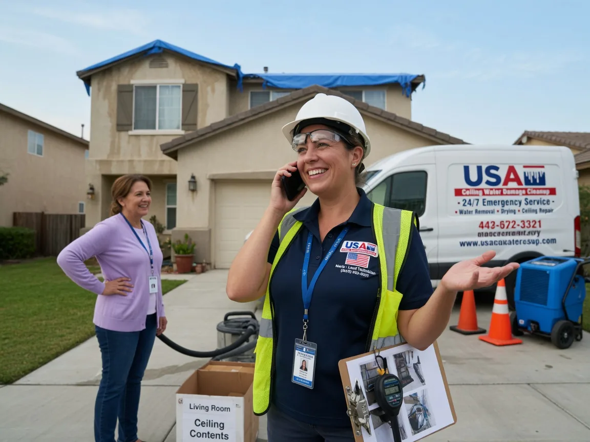Ceiling Water Damage Restoration Justice, IL FAQs